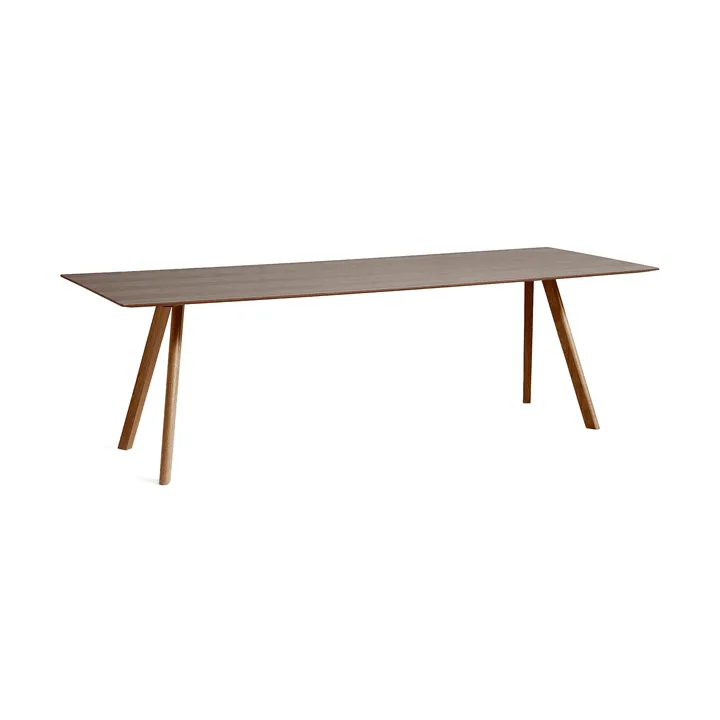 CPH30 2.0 dining table 90x250 cm - Lacquered walnut - HAY