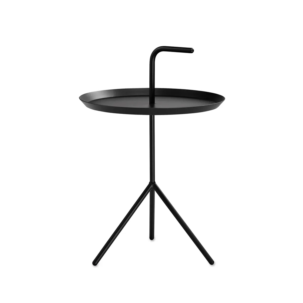 DLM side table XL Ø48 cm, Black HAY