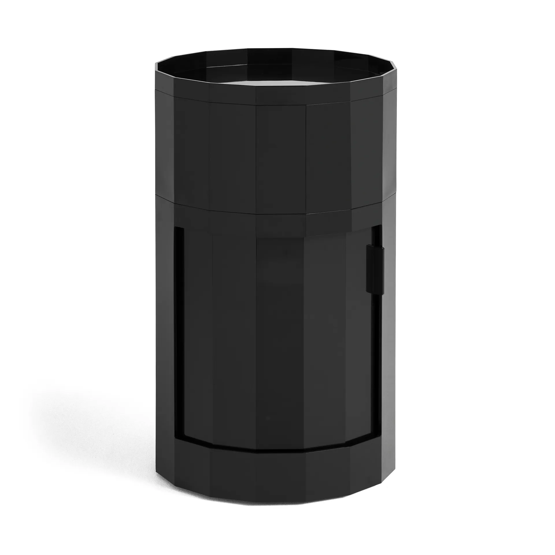 Facet Cabinet 101 side table, Anthracite HAY