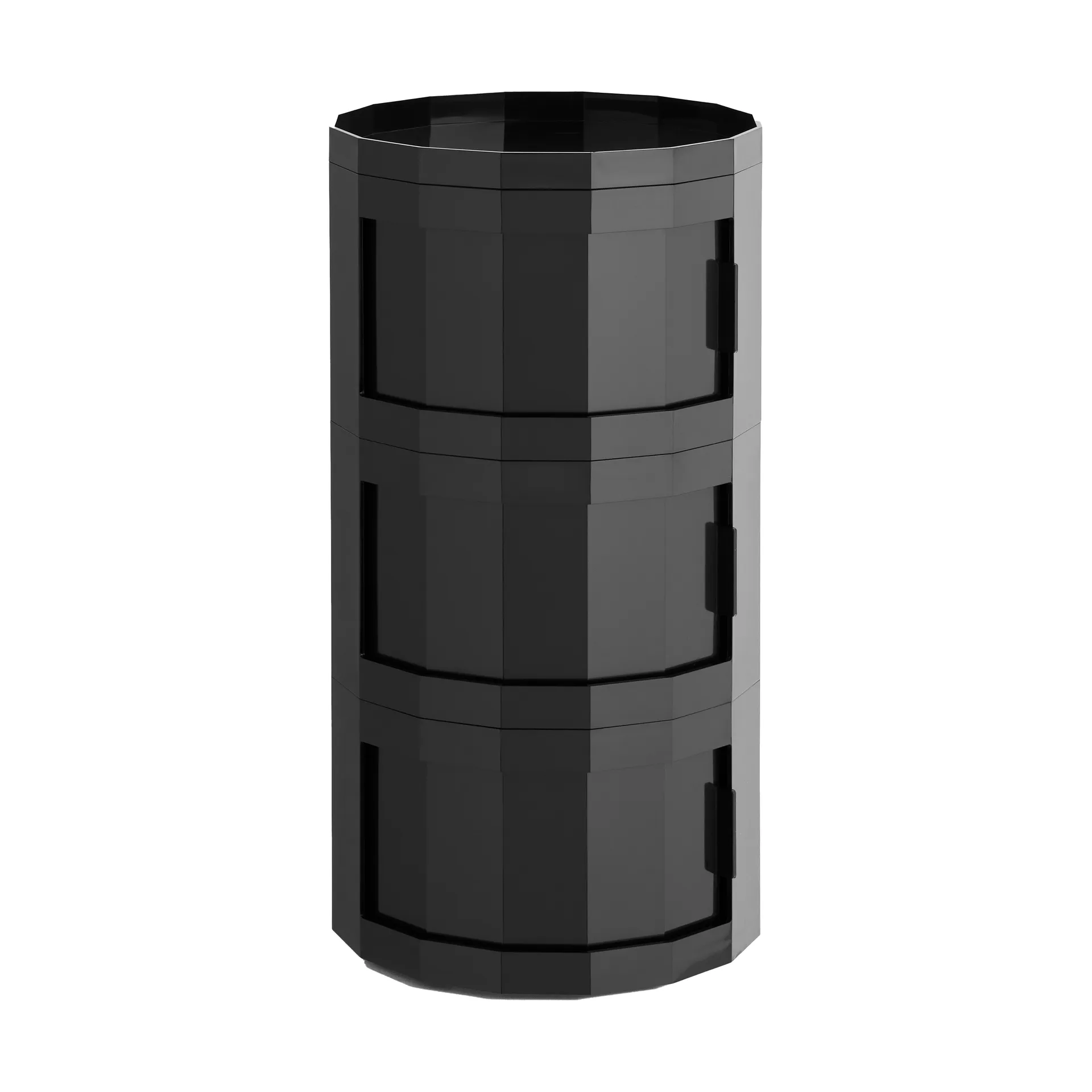 Facet Cabinet 30 side table, Anthracite HAY