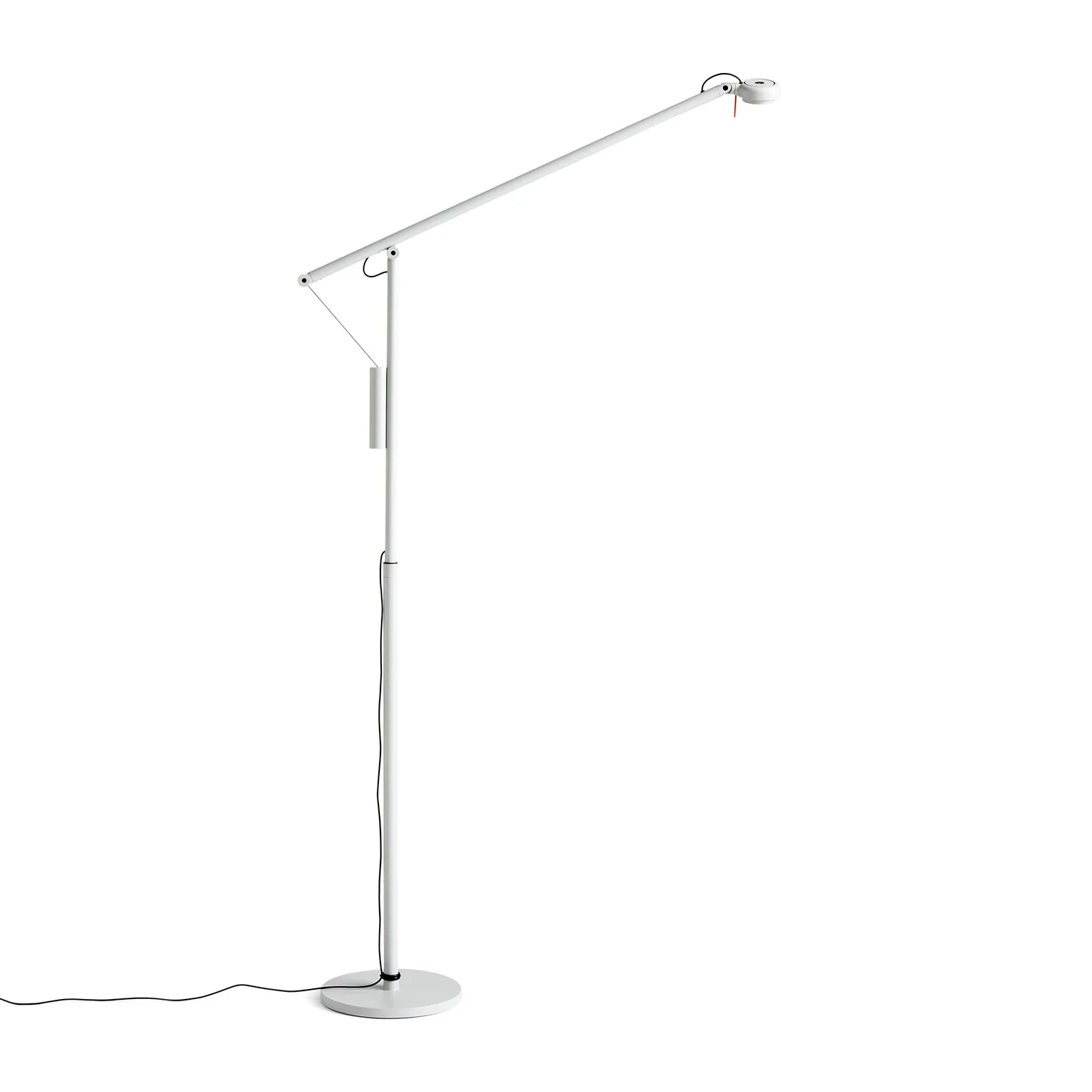 Fifty-Fifty floor lamp, Ash grey HAY