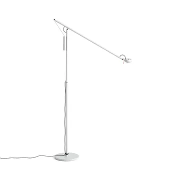 Fifty-Fifty floor lamp - Ash grey - HAY