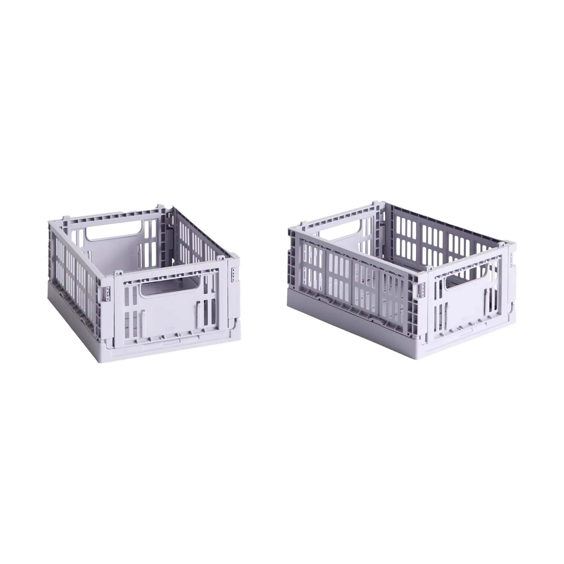 HAY Colour Crate Mini 2-pack 13x17 cm, Lavender HAY