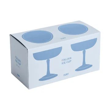 Italian Ice Cup dessert bowl - Stainless steel - HAY