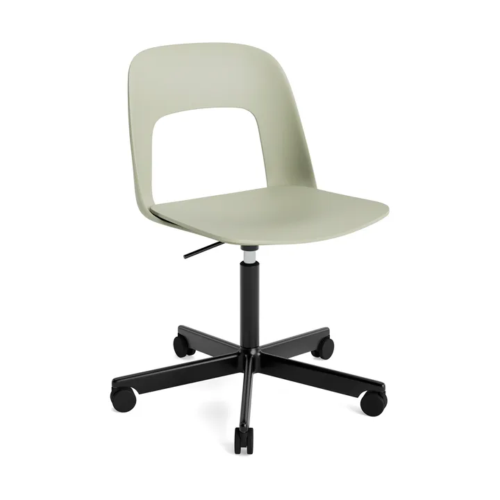 Layout Chair 141 chair - Bottle green-black - HAY