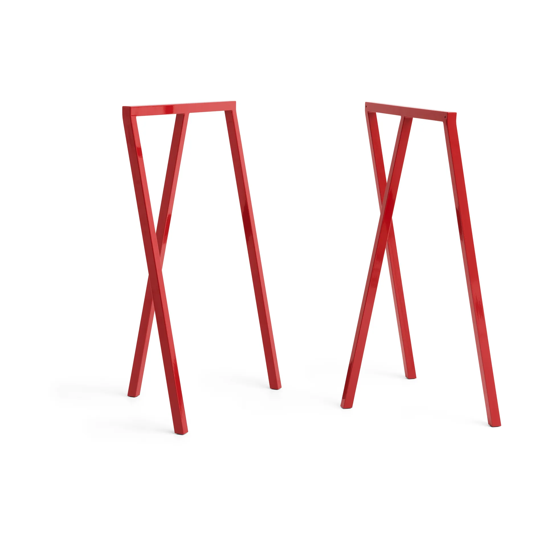 Loop Stand Frame leg stand 95 cm 2-pack, Maroon red HAY