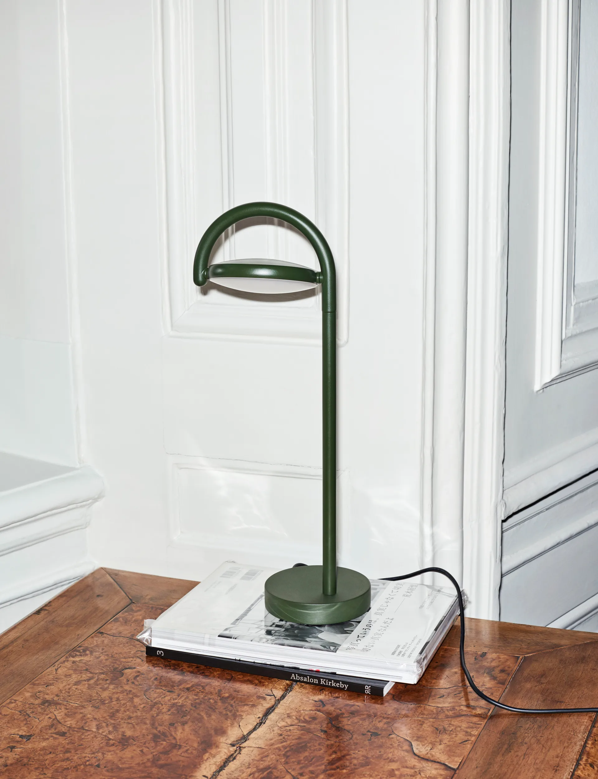 Marselis table table lamp, Khaki green HAY