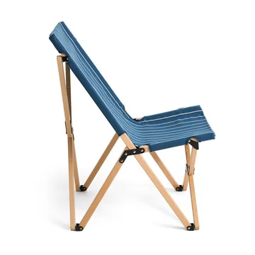 Outdoor Market folding chair - Blue-beige - HAY