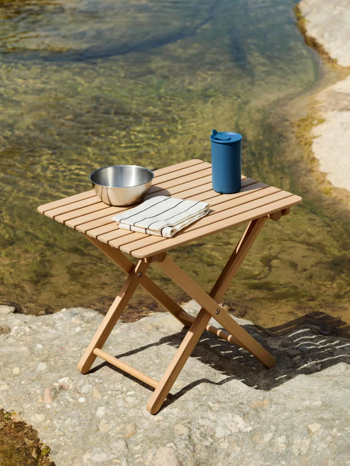 Outdoor Market folding table, Bok, small HAY