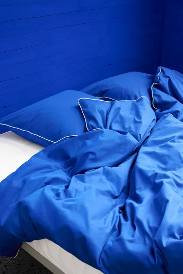Outline duvet cover 220x220 cm - Vivid blue - HAY