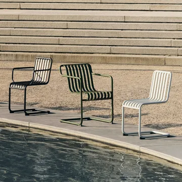Palissade Cantilever chair - Cream white - HAY