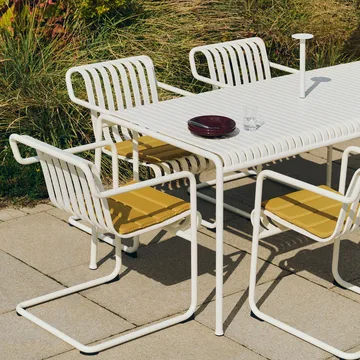 Palissade Cantilever Dining armchair - Cream white - HAY