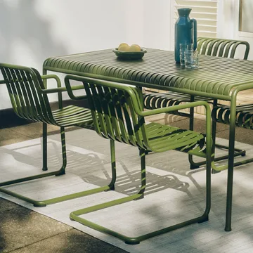 Palissade Cantilever Dining armchair - Olive - HAY