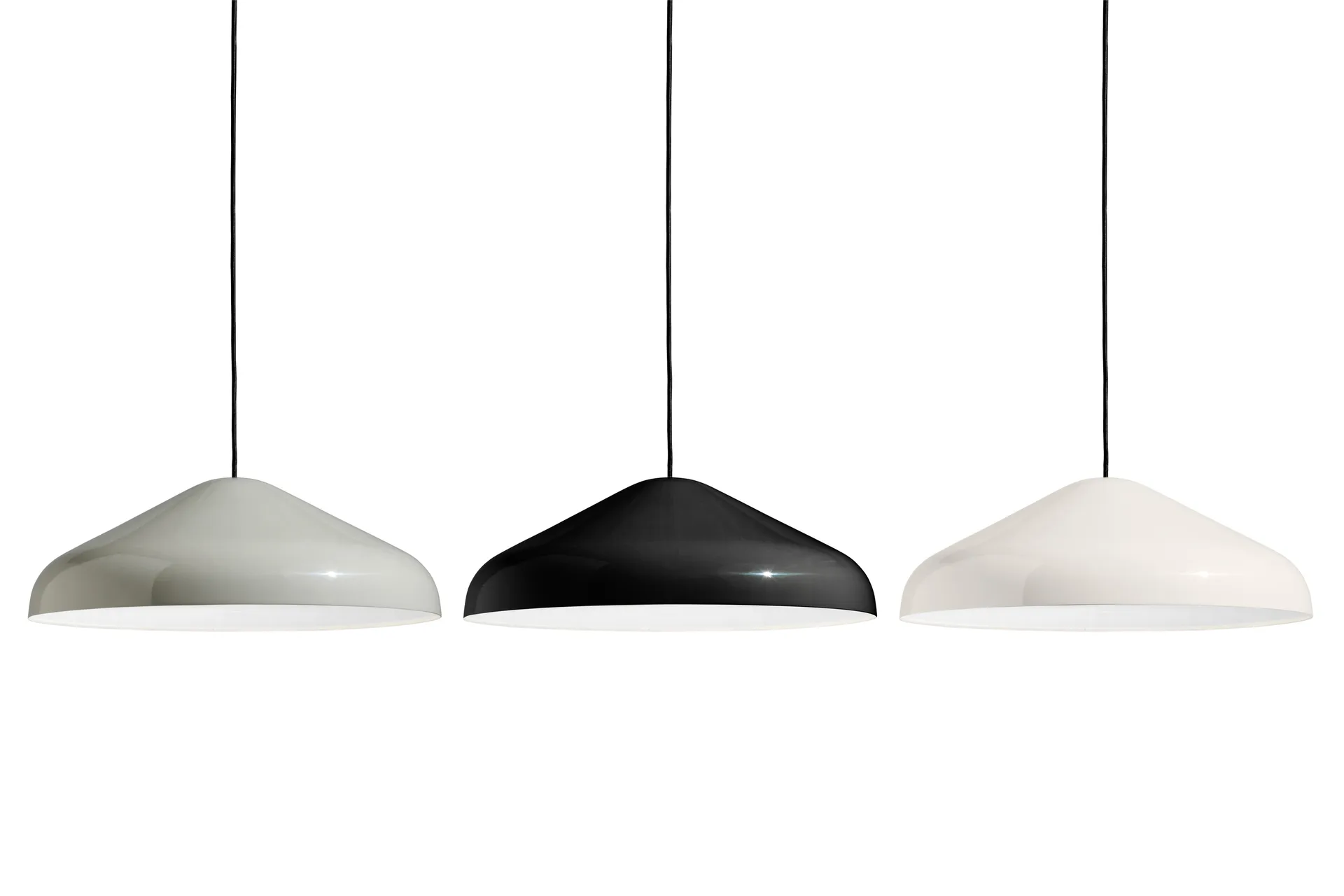 Pao Steel pendant lamp Ø47 cm, Cream white HAY