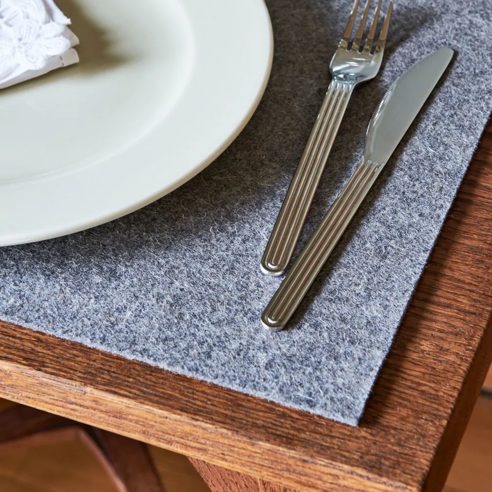 Placemat placemat, Dark grey HAY