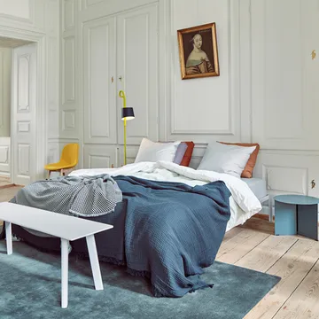 Raw No2 rug - Light grey, 170x240 cm - HAY