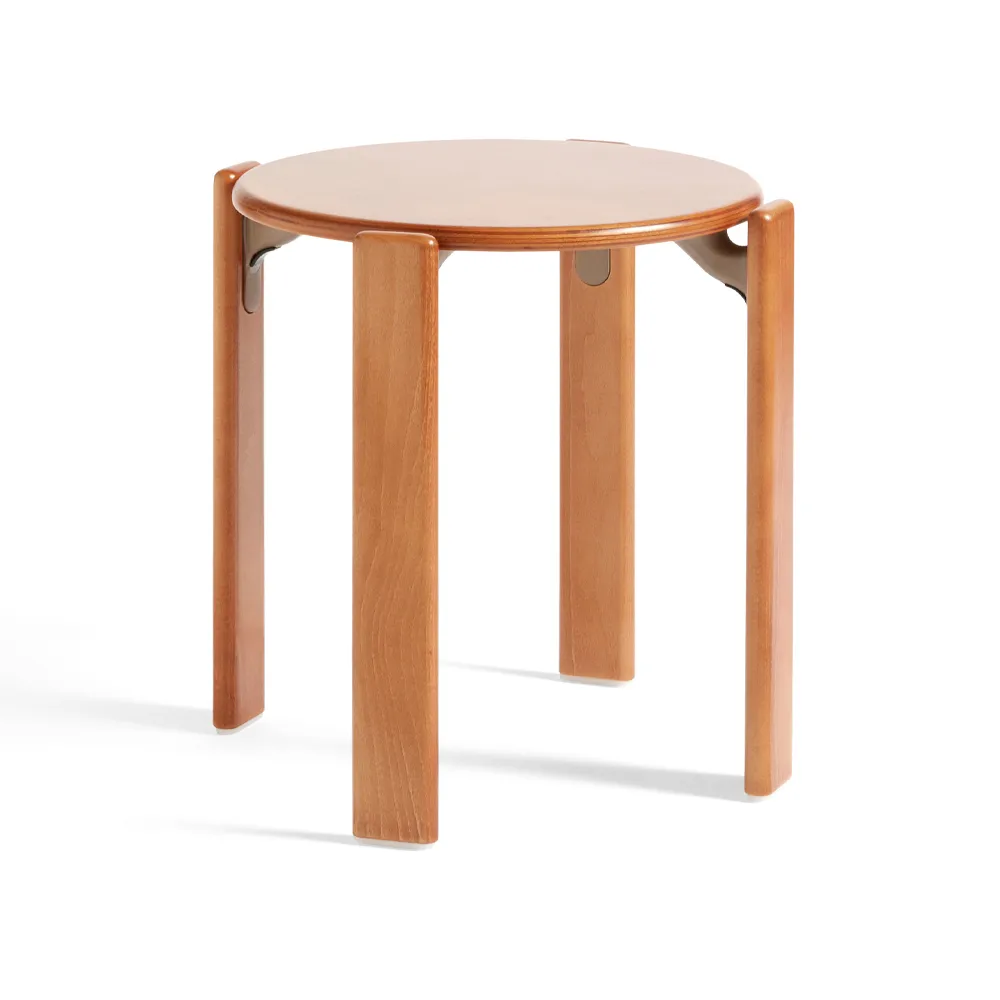 Rey stool Ø46,5x46 cm, Golden HAY