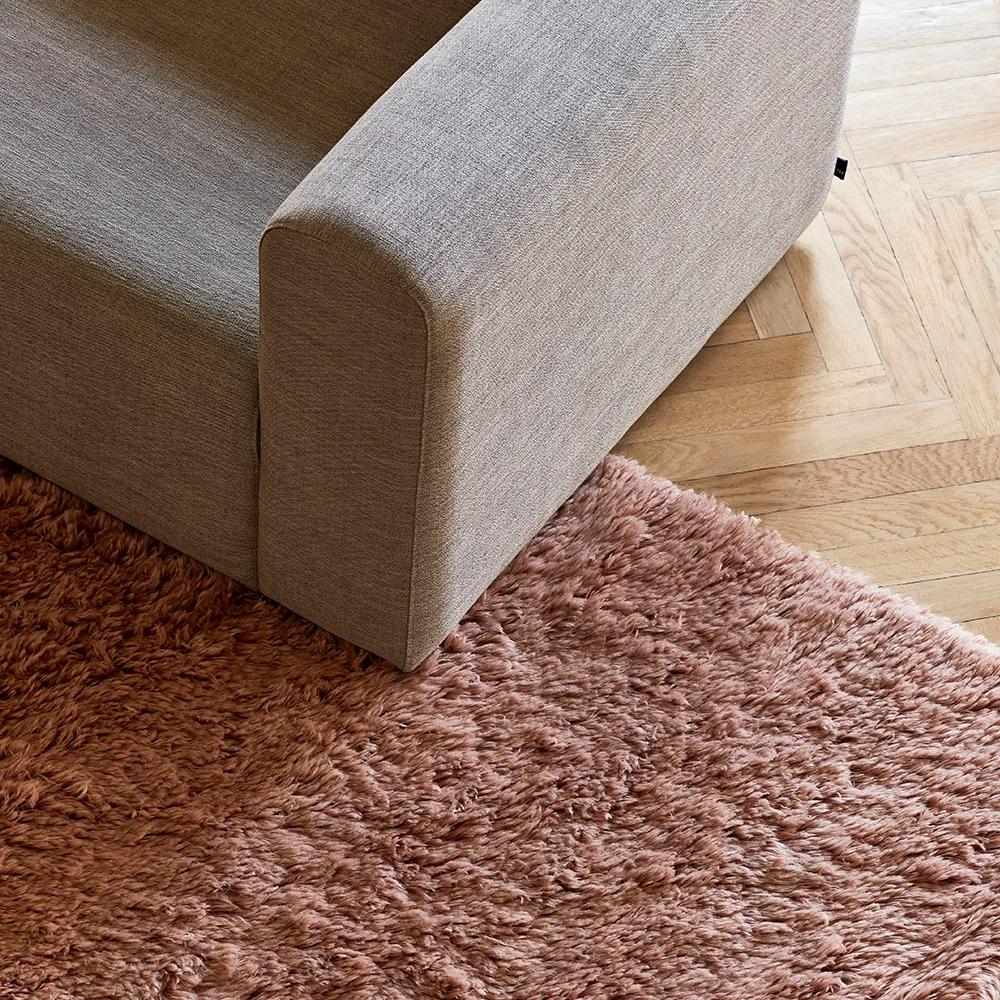 Shaggy rug, Cream, 140x200 cm HAY