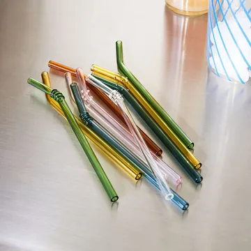 Sip Smooth straw 6-pack - multi - HAY