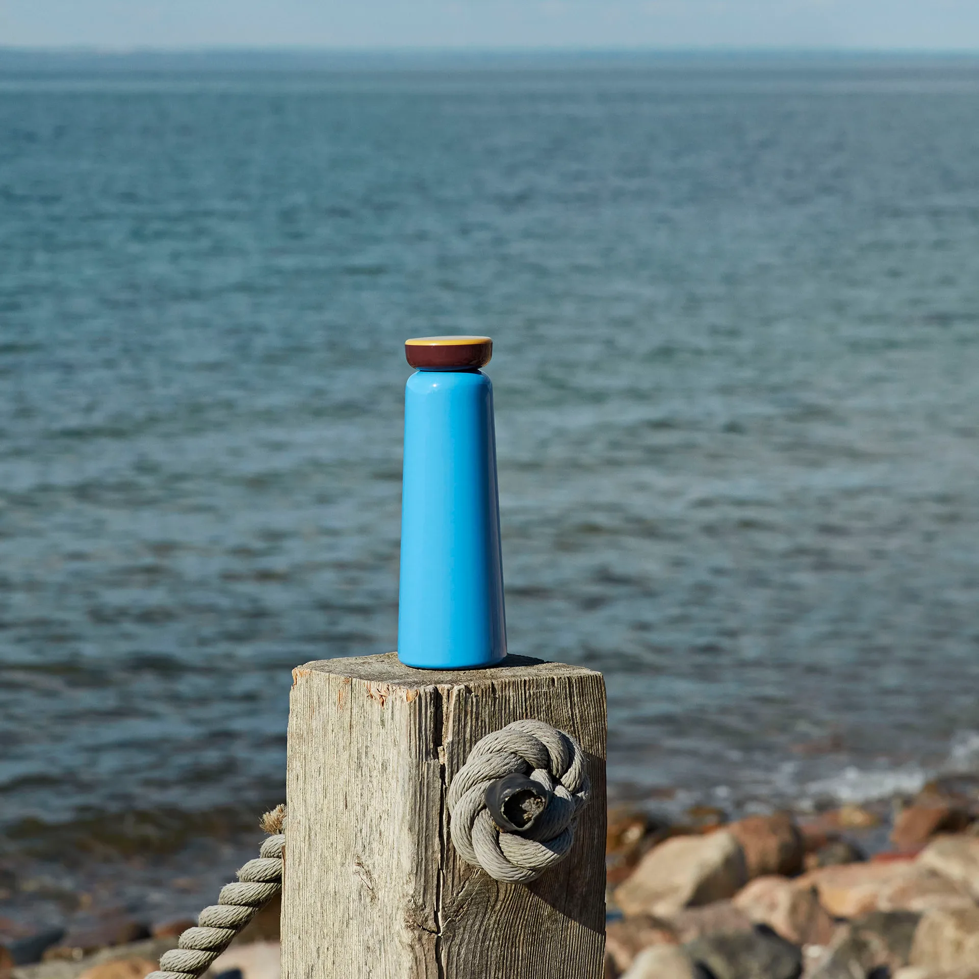 Sowden thermos bottle 0.35 litre, blue HAY