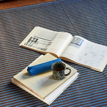 Tapis rug 140x200 cm - Chestnut-blue - HAY