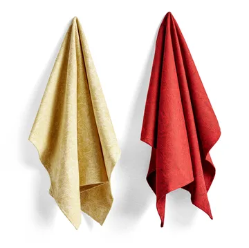 Tea Towel Ballpoint scribble kitchen towel 2-pack - no 5 - HAY