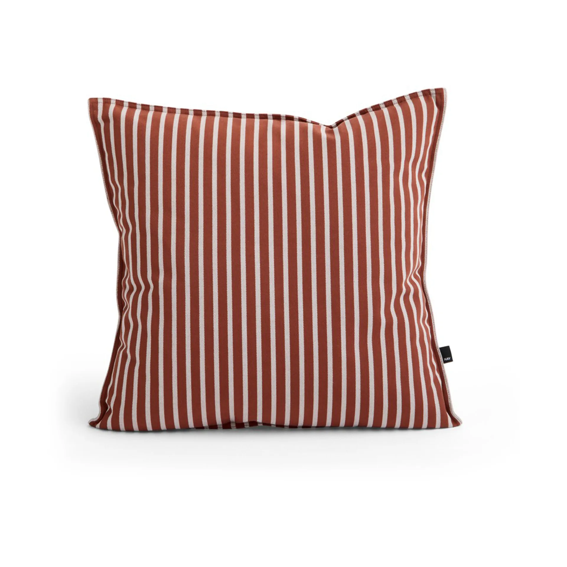 Terrazza cushion, Terracotta bold stripe, 50x50 cm HAY
