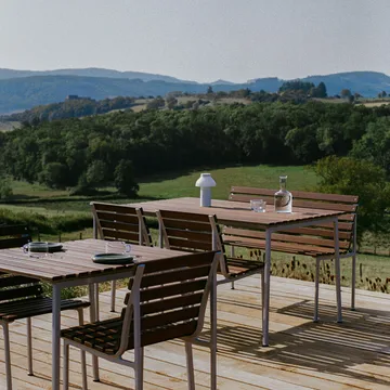Traverse Dining bench - Oiled ash - HAY