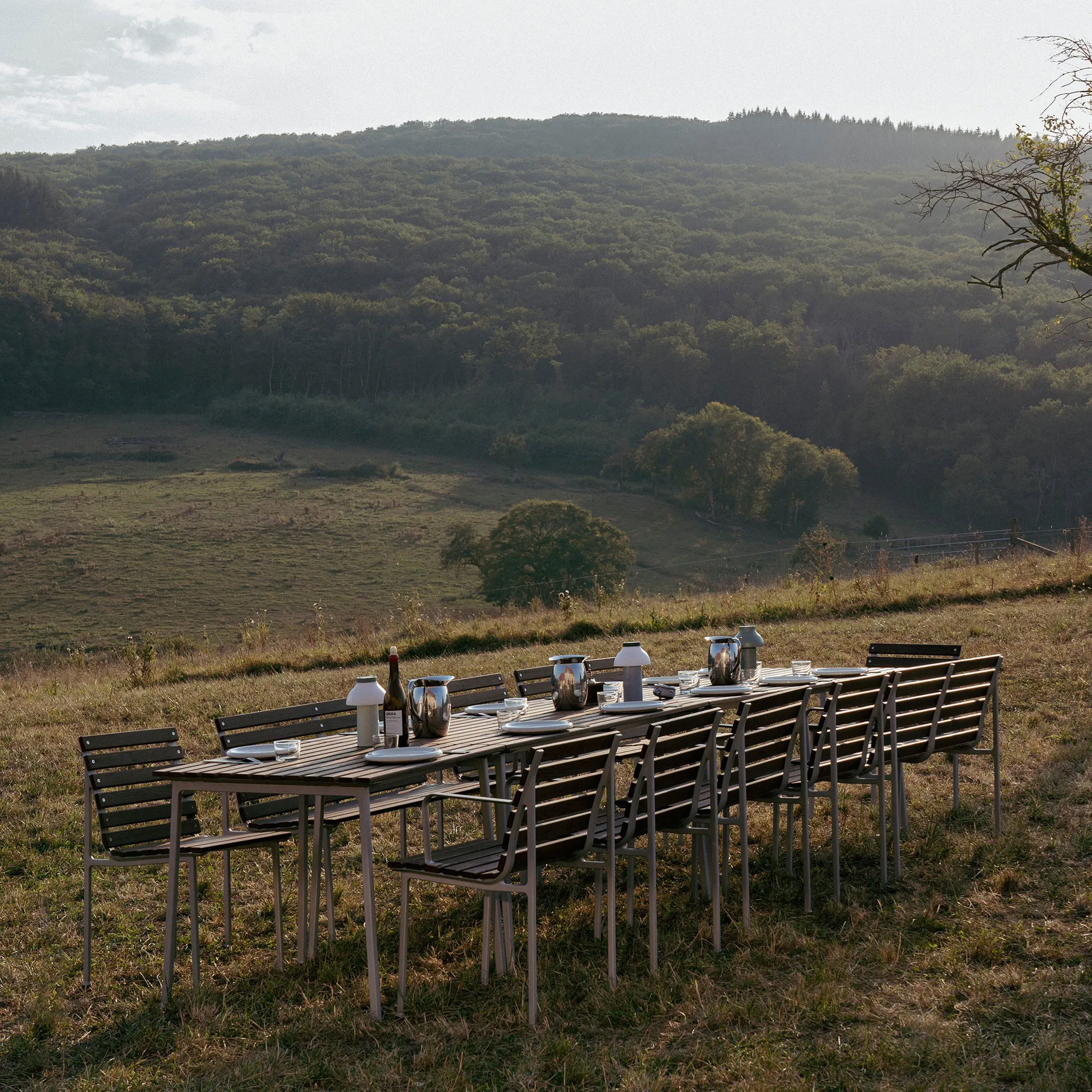 Traverse dining table, Oiled ash, 190 cm HAY