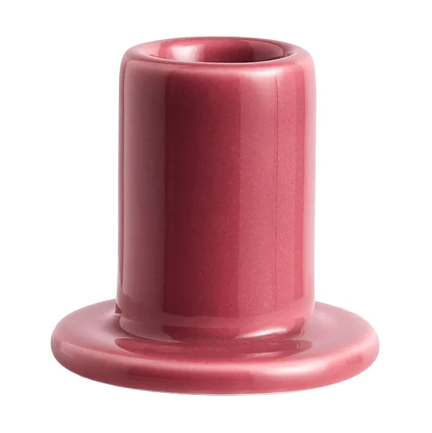 Tube candle holder 5 cm, Berry pink HAY