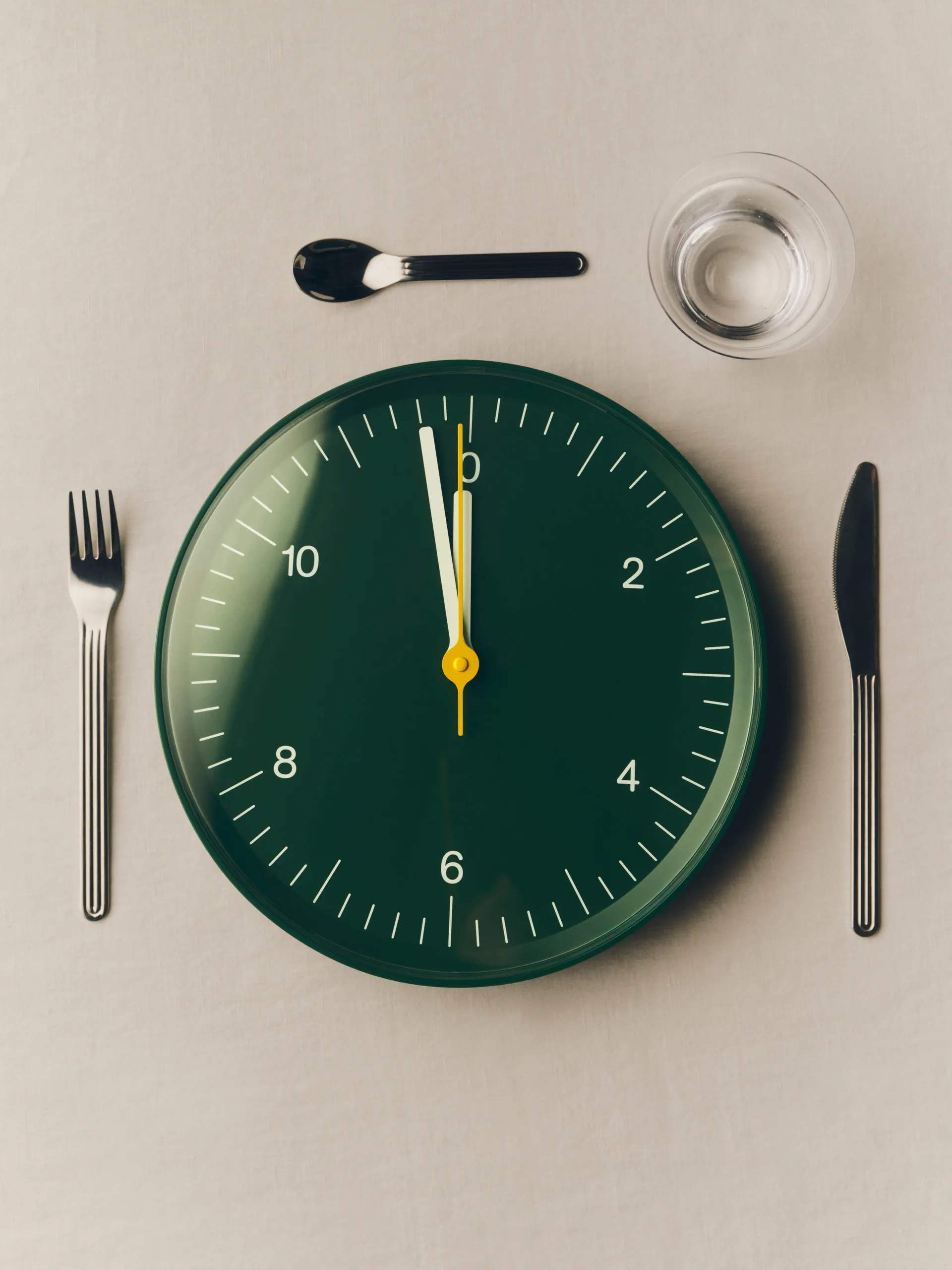 Wall Clock Ø26.5 cm, Green HAY