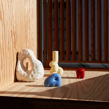 W&S Boulder bookend - ivory - HAY