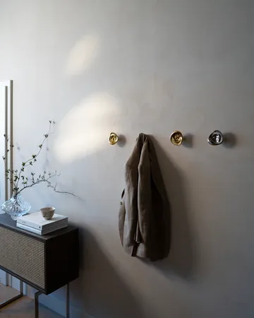 Ripple no. 02 large knob - Chrome - Hein Studio
