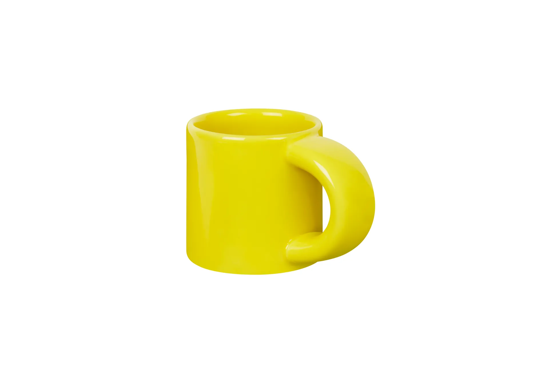 Bronto espresso cup 10 cl 4-pack, Yellow Hem