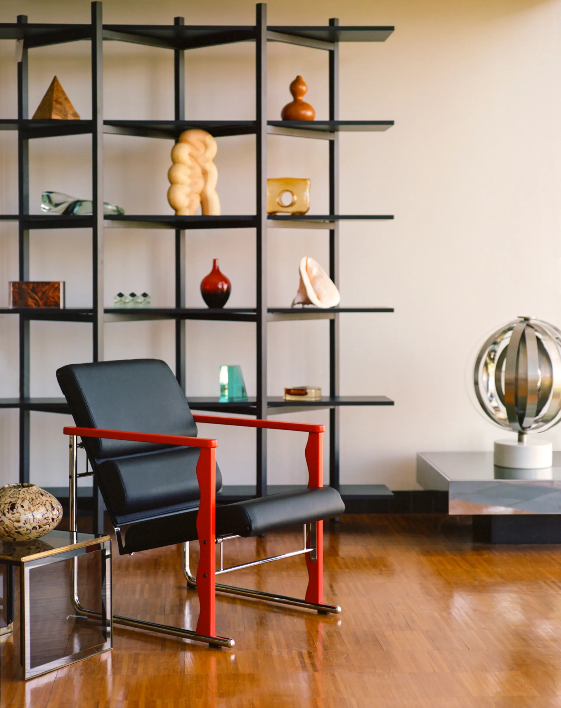 Experiment 501 lounge chair, Green-black Hem