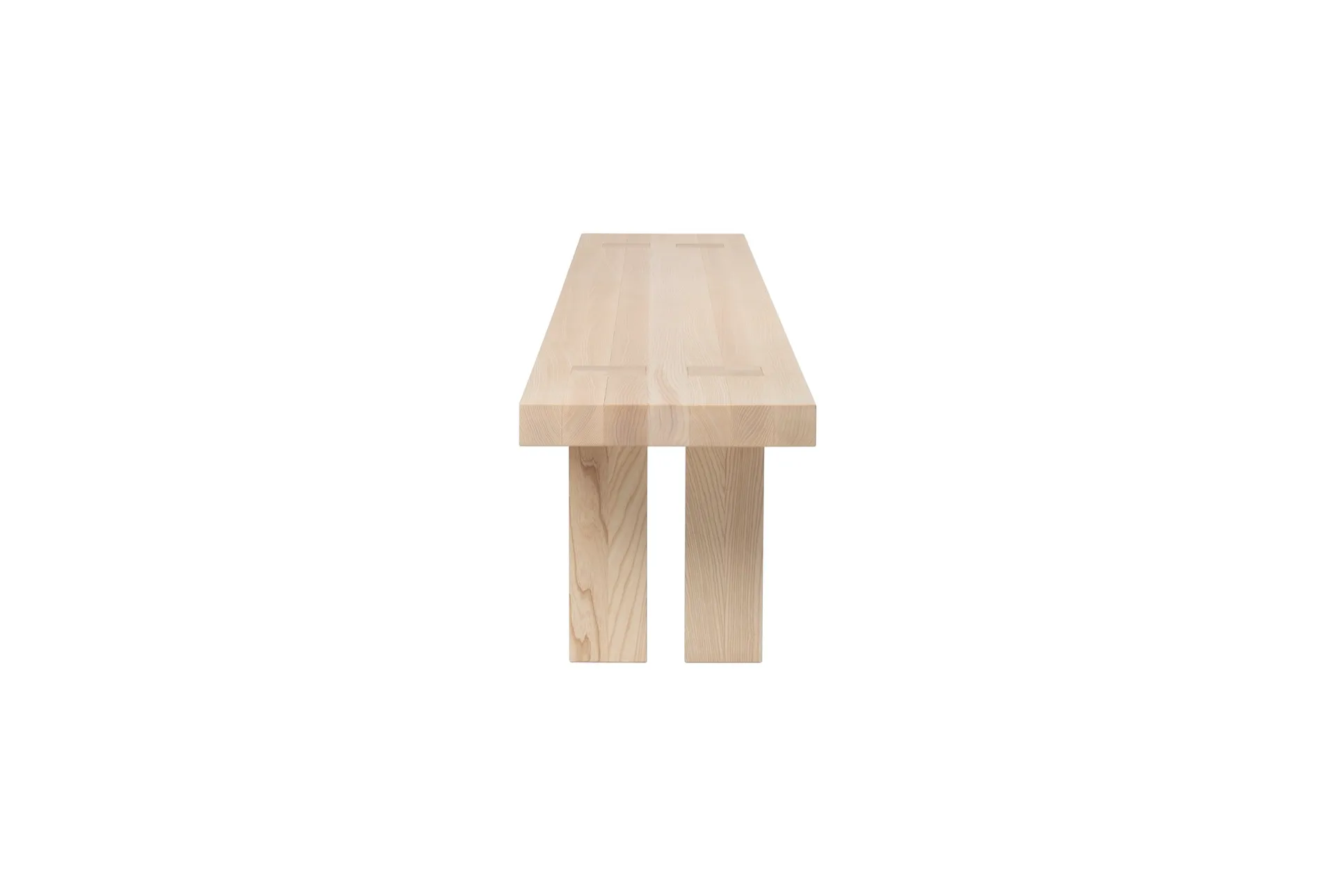 Max bench 43x250 cm, Ash Hem