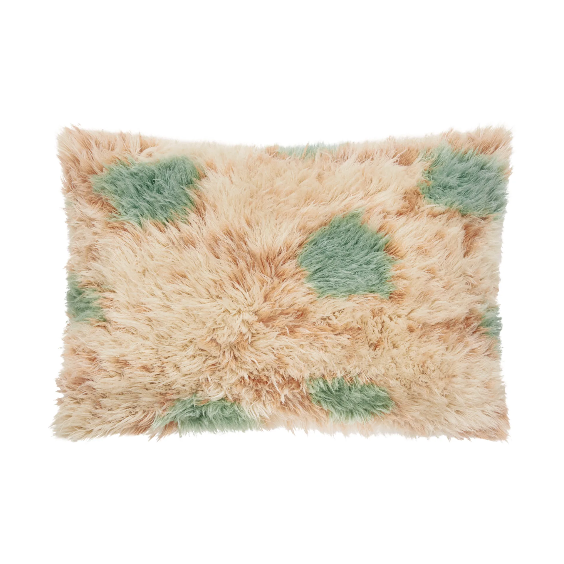 Monster cushion Large 40x60 cm, Turquoise-peach Hem
