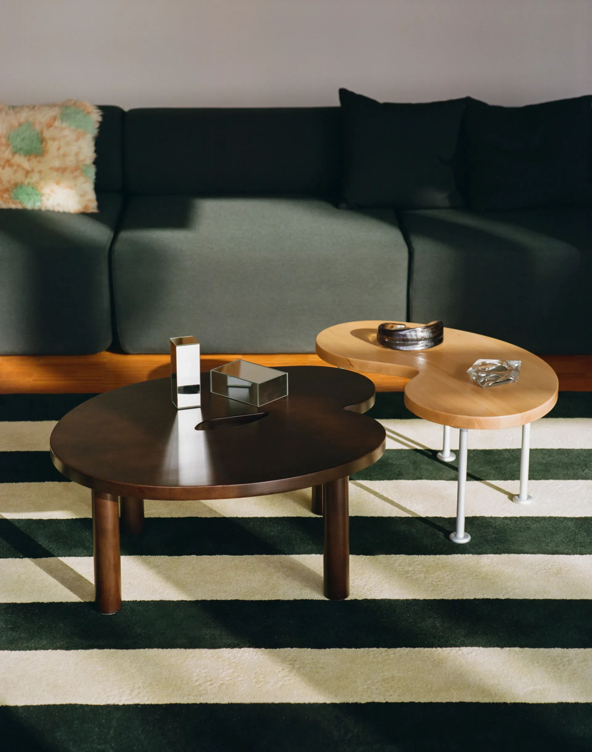 Palo Block 3-seater sofa Low 295 cm, Pine Hem