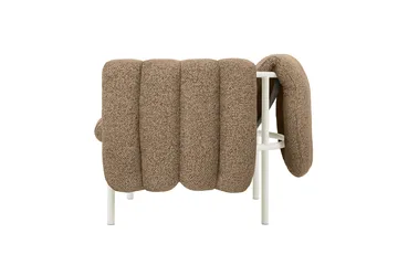 Puffy lounge chair - Sawdust-cream - Hem