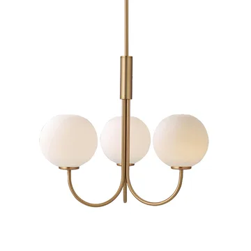 Ballon Chandelier - brass, Ø45 cm - Herstal