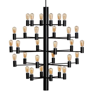 Manola 30 chandelier - Black - Herstal
