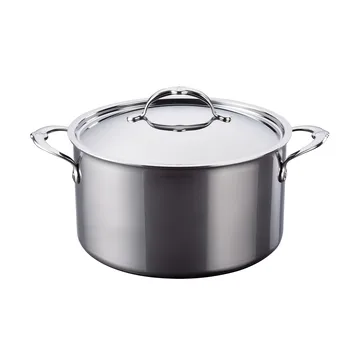 Hestan Nanobond pot with lid 7.6 L - Stainless steel - Hestan