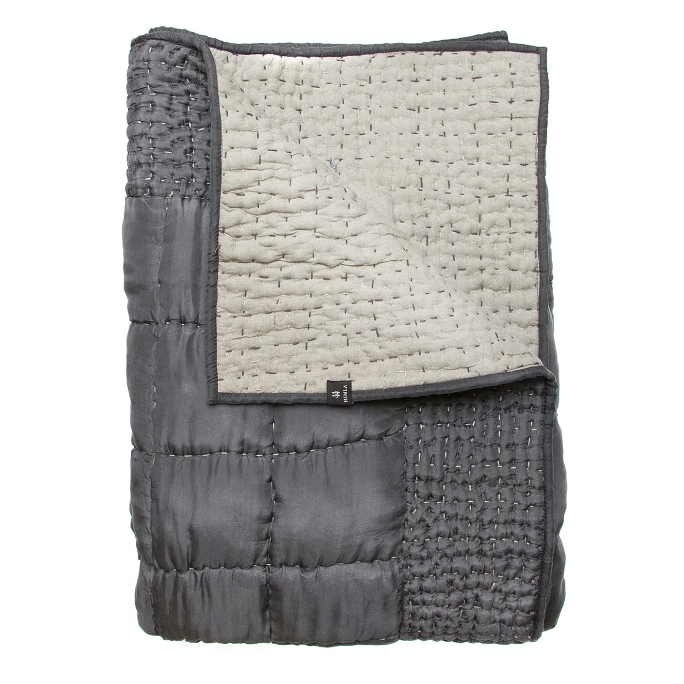 Delia bedspread anthracite, 160x240 cm Himla