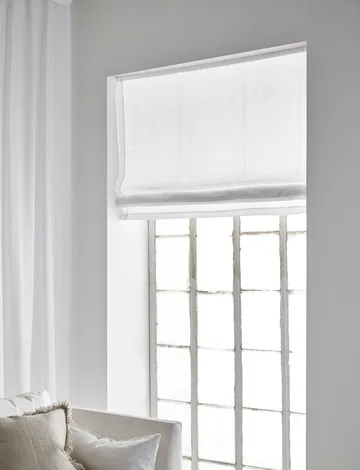 Ebba Roman Blind Optical White - 60x180 cm - Himla