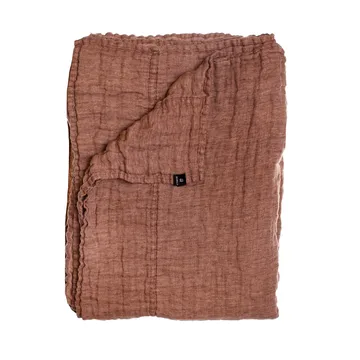 Hannelin bedspread rust 'n rose (brown) - 160x260 - Himla