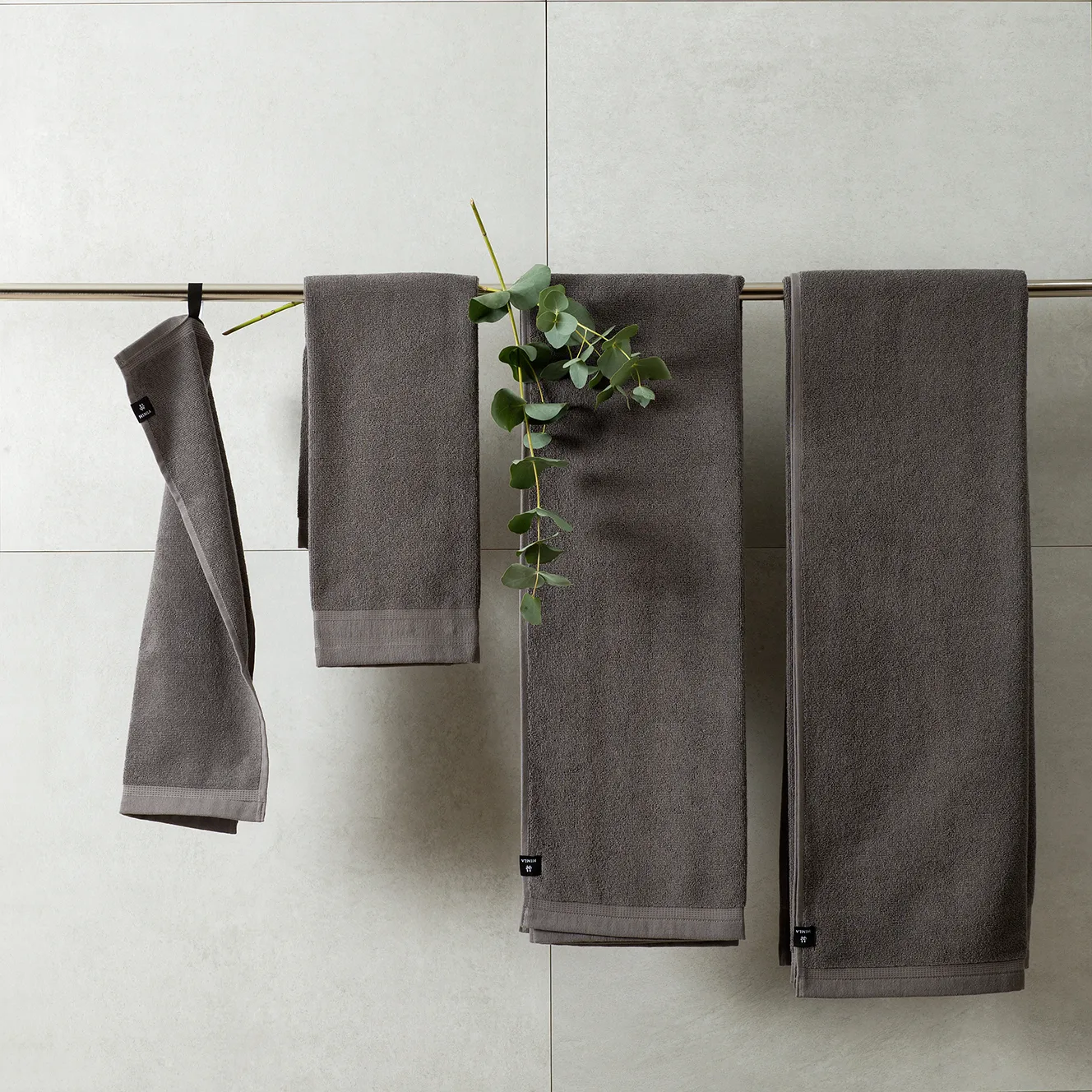 Lina towel nickel, 30x50 cm Himla