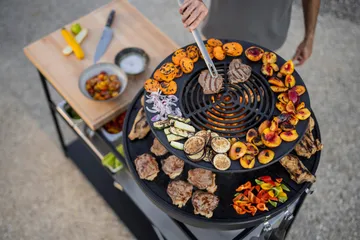 BOWL 70 grill grate - Black - Höfats