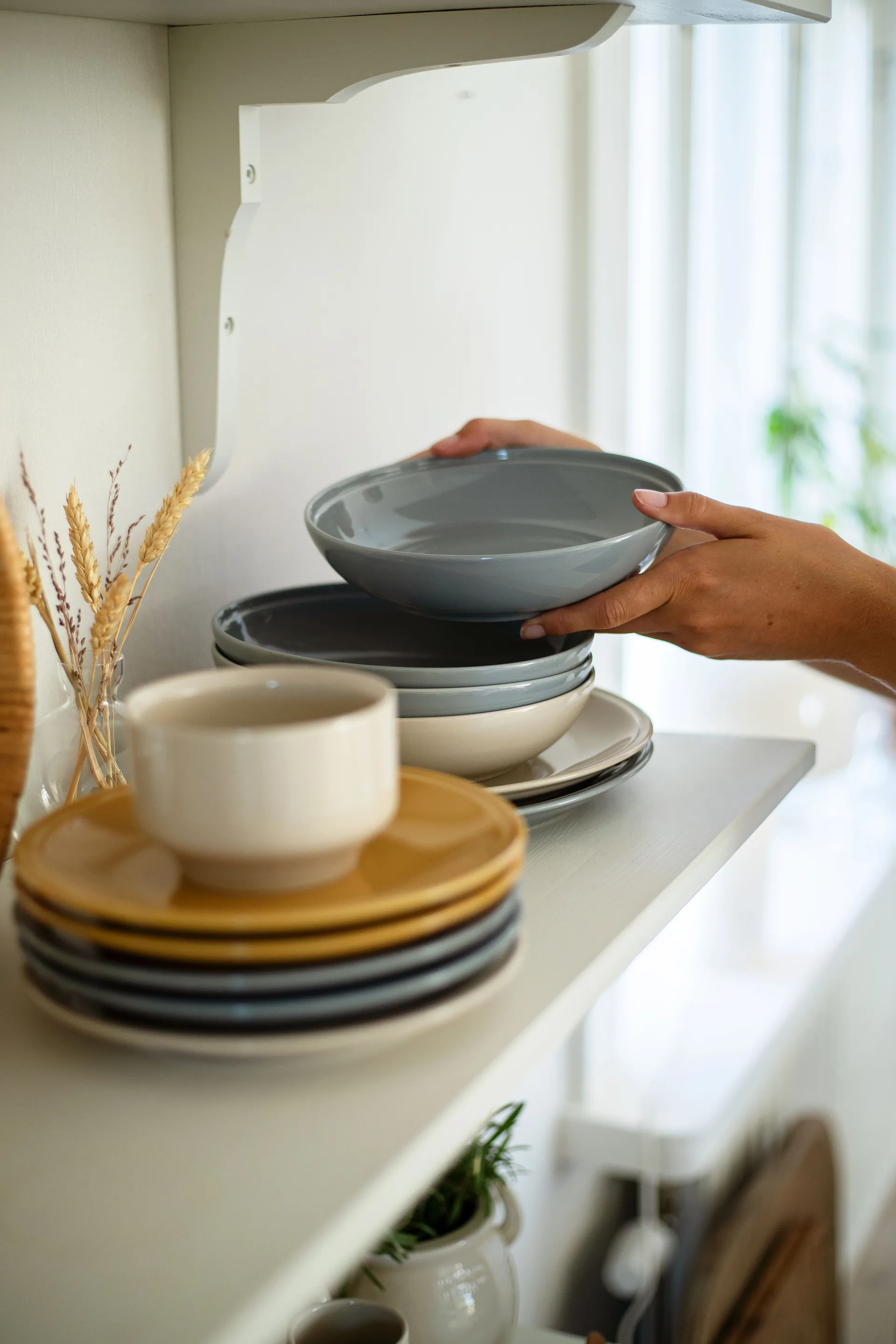 Höganäs Keramik Daga plate Ø25 cm, Sand Höganäs Keramik