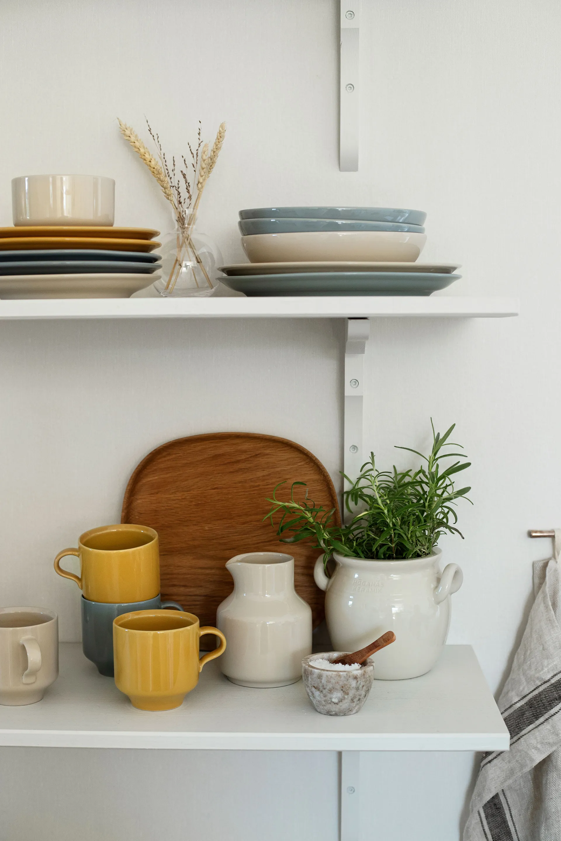 Höganäs Keramik Daga plate Ø25 cm, Sand Höganäs Keramik