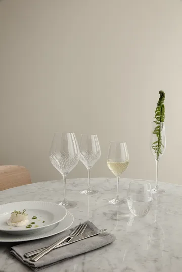 Cabernet Lines champagne glass 29 cl 2-pack - Clear - Holmegaard